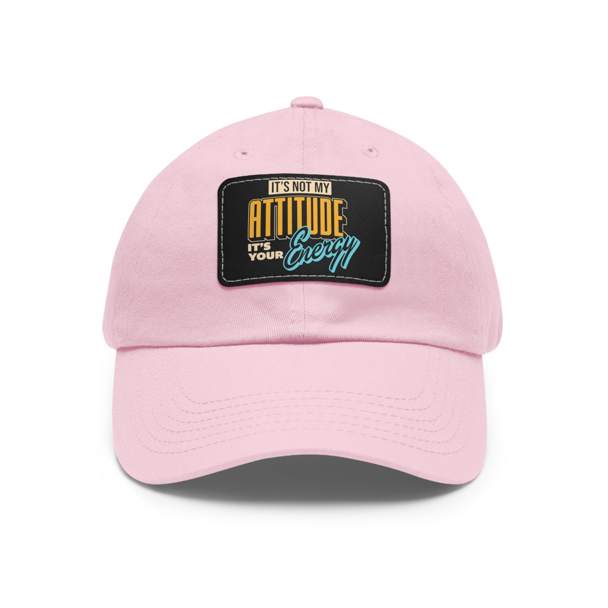 Dad Hat with Leather Patch (Rectangle)