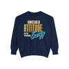 Unisex Sweatshirt My Attitude Matches Your Energy Log.