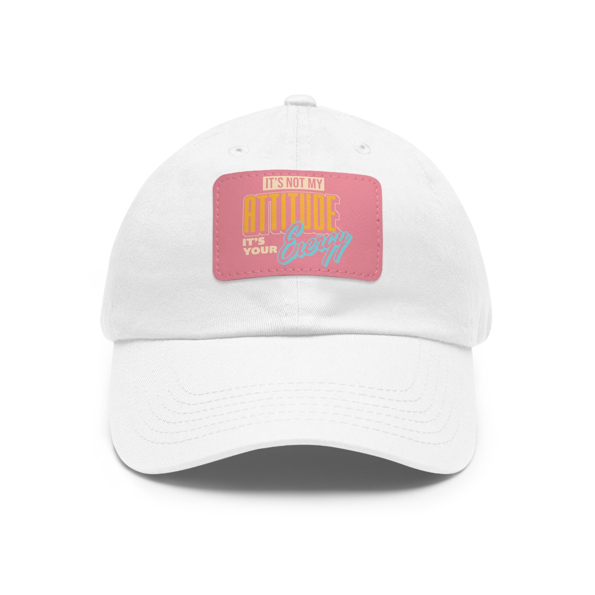 Dad Hat with Leather Patch (Rectangle)